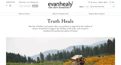 Desktop Screenshot of evanhealy.com